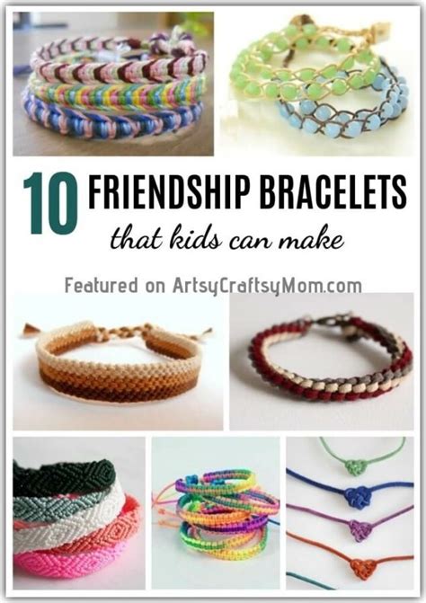 10 Diy Friendship Bracelets For Kids To Make For Friendship Day