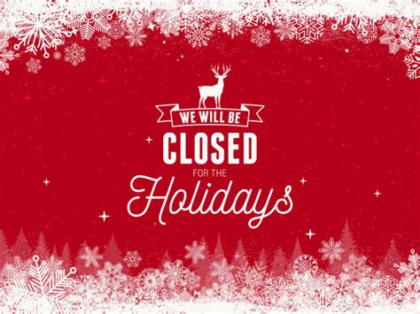 Closed For Holidays Stock Photos Pictures And Royalty Free Images Istock