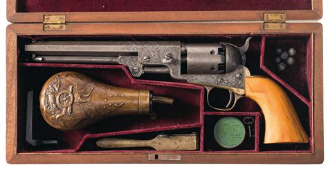Factory Engraved Colt 1851 Navy Revolver Rock Island Auction