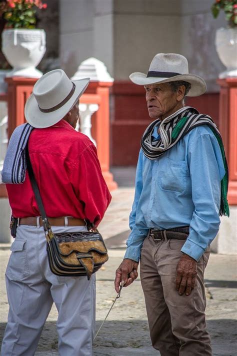 Campesinos Paisas Panama Hat Cowboy Hats Outfits Human Flyer Cafe