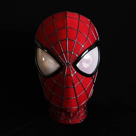 Amazing Spiderman 2 Mask Spider Man Cosplay Mask Andrew Etsy