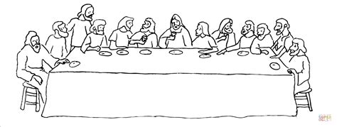 The Last Supper Super Coloring Coloring Pages Last Supper Free