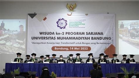 Universitas Muhammadiyah Bandung Gelar Wisuda Cetak Sarjana Berdaya