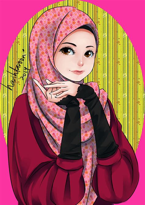 Ana Muslim Anime Muslim Cartoon Background Islamic Cartoon Images