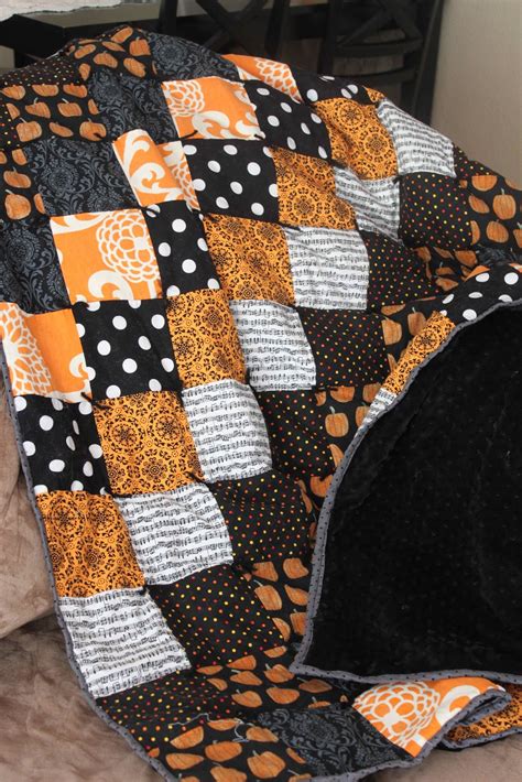 Jujub Halloween Quilt Tutorial And Sale