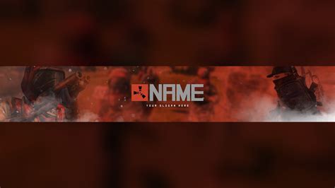 Free Rust Youtube Banner Template 5ergiveaways