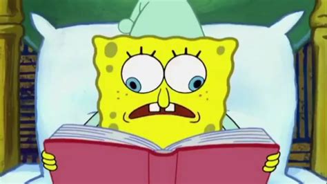 Spongebob Reading Book Meme Review Juanprestyn