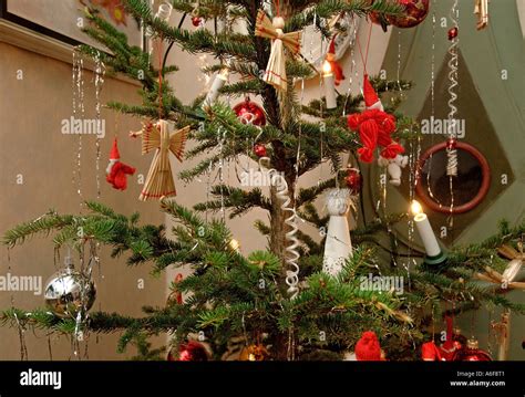 Swedish Christmas Tree Decoration Stock Photo Alamy