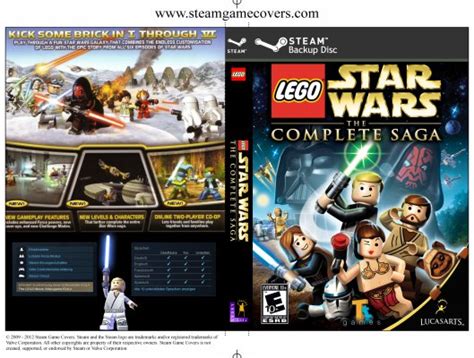 Steam Game Covers Lego Star Wars The Complete Saga Box Art