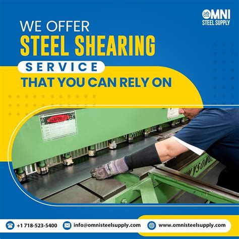 5 Advantages Of Metal Shearing Omni Steel Supply