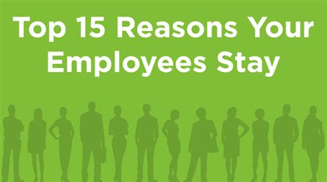 Top 15 Reasons Your Employees Stay Infographic