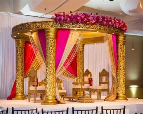 Traditional Indian Wedding Fiber Mandap At Rs 130000set फाइबर मंडप