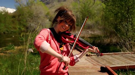 Learn how to play the violin online with a review of violin basics such as how to hold the violin and bow, violin tuning, violin notes and violin fingering; Epic Violin Girl - Lindsey Stirling - YouTube