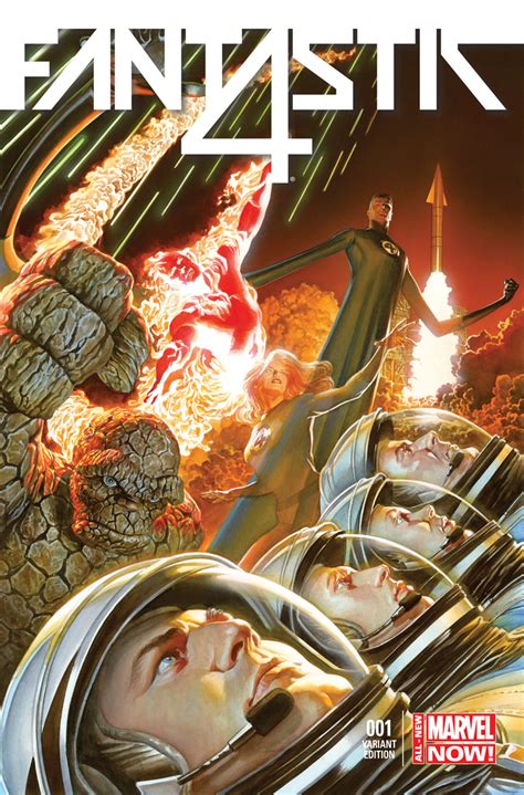 Fantastic Four 2014 1 Ross 75th Anniversary Variant Comic Issues