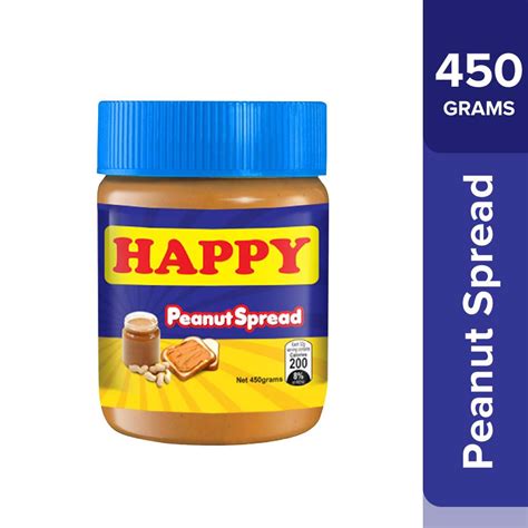 Happy Peanut Butter Spread 450g Shopee Philippines