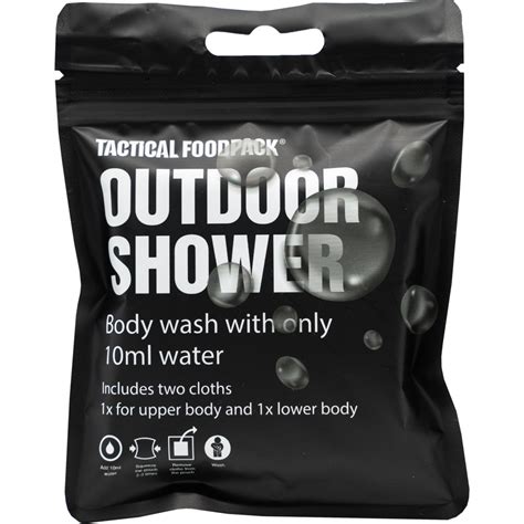 Outdoor Shower Tactical Foodpack