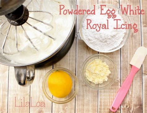 Royal Icing Recipe With Dried Egg Whites