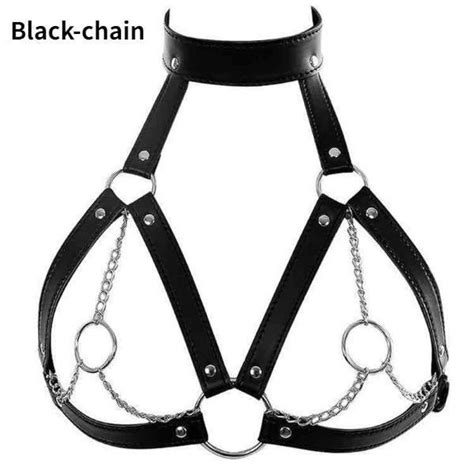 Bdsm Fetish Bondage Collar Body Harness Sex Toys Adult Products For
