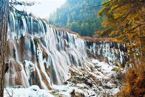 Nuorilang Waterfall Stock Image Image Of Water Asia 22635711