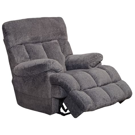 Catnapper Sterling Casual Lay Flat Power Recliner With Power Headrest