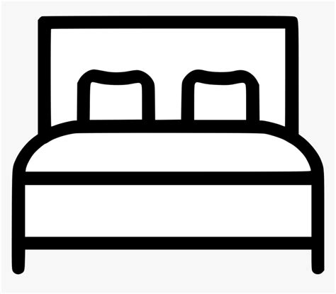 Bed Clipart Black And White F
