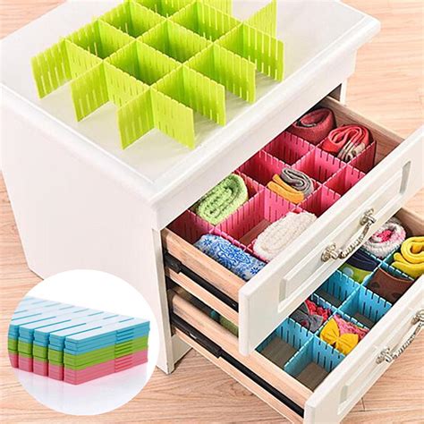 Maybe you would like to learn more about one of these? Mrosaa 4pcs/lot DIY Drawer Divider Household Storage ...