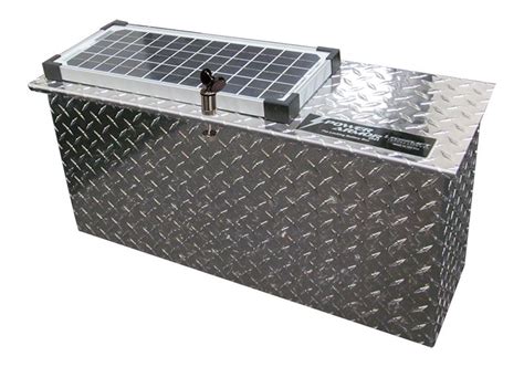 You will probably want to replace them with true deep cycle batteries, as they can be drawn down and recharged over and over again. Protect and charge your batteries in Torklift's new solar lockable battery box | Rv battery, Rv ...