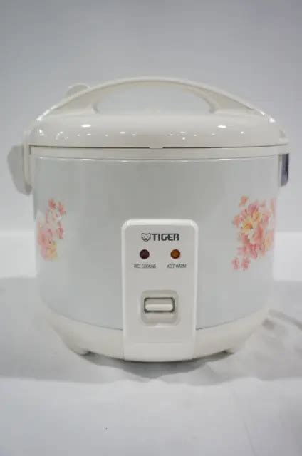 TIGER JNP FL CUP Uncooked Rice Cooker And Warmer Floral