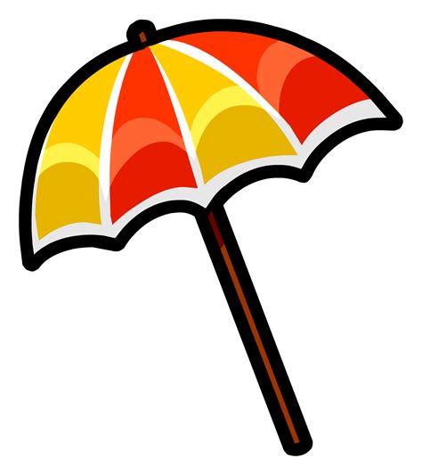 Cartoon Beach Umbrella Clipart Best