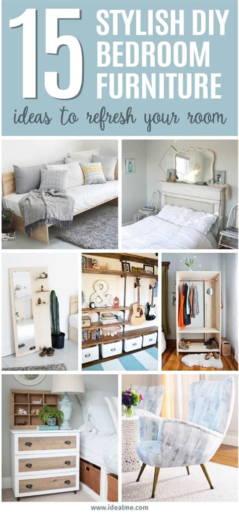 15 Stylish Diy Bedroom Furniture Ideas To Update And Refresh Your Room