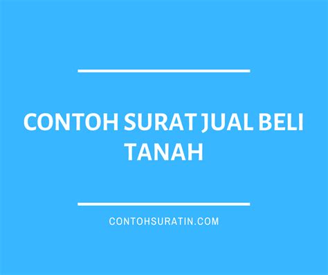 Dalam proses pengurusan akta jual beli tanah atau rumah warisan, tidak semua anggota ahli waris harus hadir menyaksikan proses ini. Contoh Surat Jual Beli Tanah Warisan - Cara Membuat Surat ...