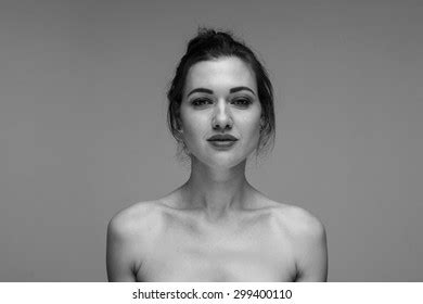 Woman Studio Portrait Half Naked Stock Photo Shutterstock