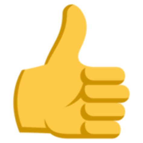 Download High Quality Emoji Clipart Thumbs Up Transparent Png Images