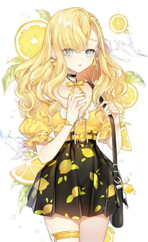 Pin On Anime Girl With Blonde Hair