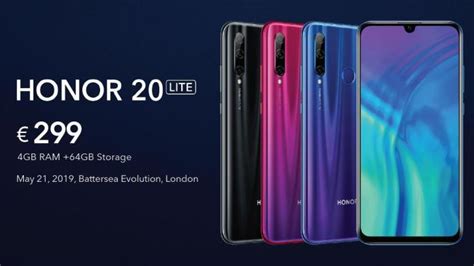 The price of the smartphone starts at 139.48€ ($167.11) and this cost is the best deal right now , so it is worth buying and this will be a good. Honor 20 series makes global debut: Price, Specifications ...