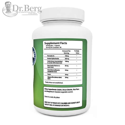 If for any reason you're not happy with the results you experience within the first 30 days of taking dr. Dr. Berg's Gallbladder Formula Contains Purified Bile ...