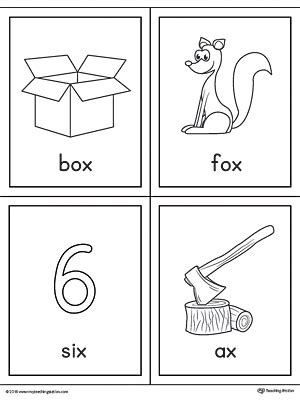29.09.2015 · descriptive words by letter of the alphabet. Letter X Words and Pictures Printable Cards: Box, Fox, Six ...