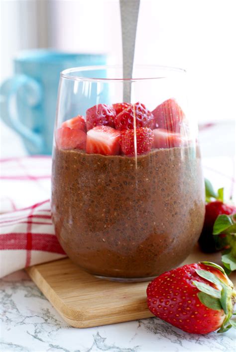 Chocolate Chia Seed Pudding The Two Bite Club
