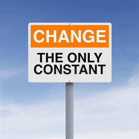 Constant Change Stock Image Image Of Change Signage 44964471