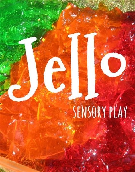 Jello Sensory Play The Measured Mom