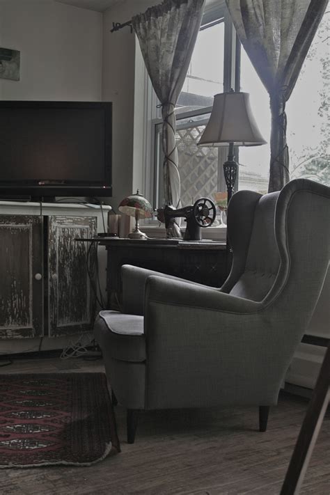 Add a ottoman and you are good for a nap.5. IKEA, STRANDMON armchair. wing chair | Wohnzimmer ...