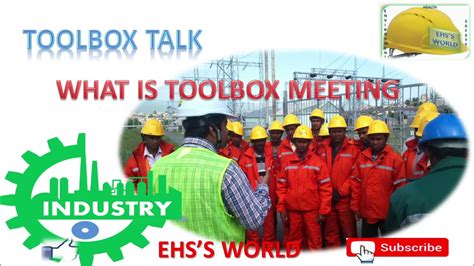 Toolbox Talk What Is Toolbox Talk Toolbox Meeting Topics Of Toolbox