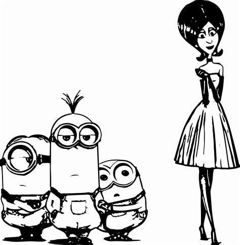 Before knowing it more, it is better for you to recognize what minion is. Kevin The Minion Coloring Pages at GetColorings.com | Free ...