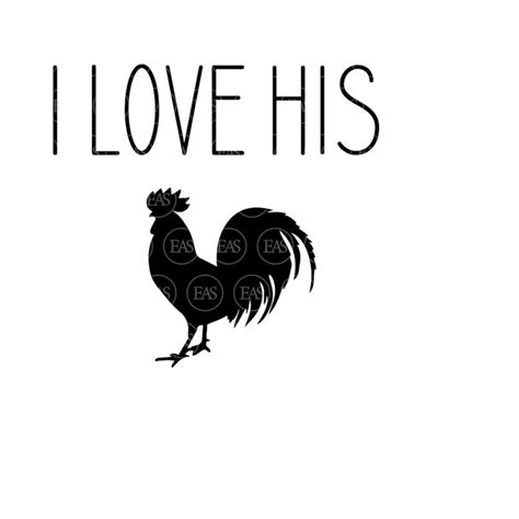 I Love His Cock Svg Penis Svg Vector Cut File For Cricut Inspire Uplift