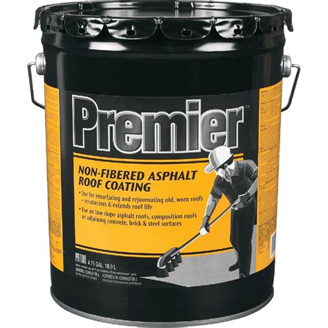 Premier 100 Non Fibered Asphalt Roof Coating