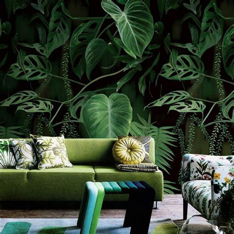 Photo Style Jungle Wall Art Extra Large Mural Wallpaper