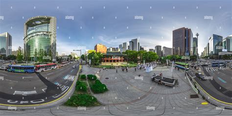 360° View Of Bosingak Seoul Korea Alamy