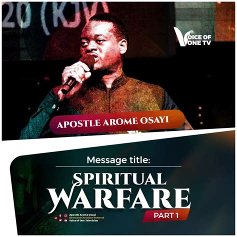 Download Spiritual Warfare Part 1 By Apostle Joshua Selman