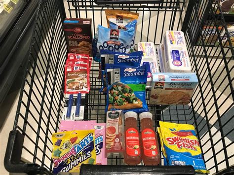 Dyans Harris Teeter Shopping Trip 28 Items For Just 975 Over 70