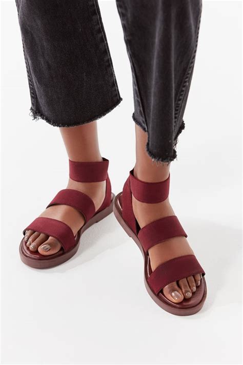 3 Strap Elastic Sandal Urban Outfitters